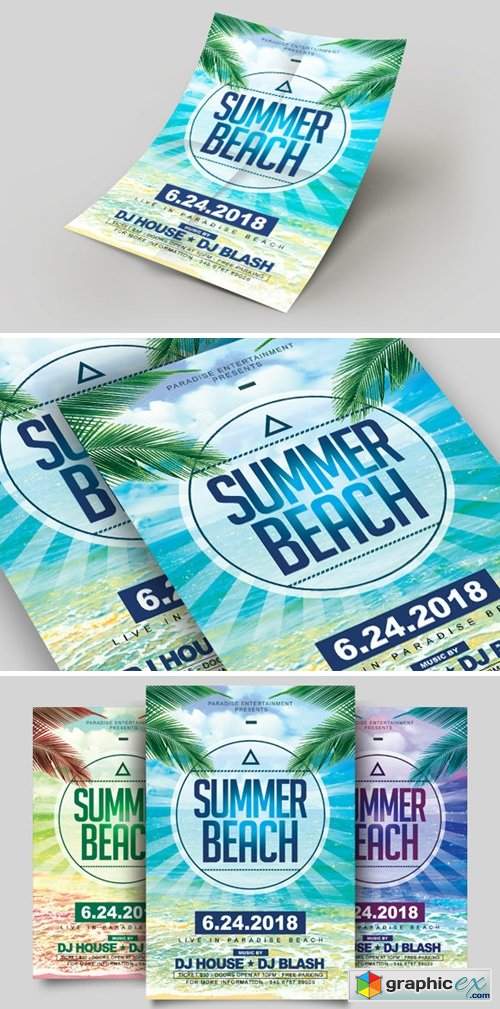 Summer Beach Flyer 1582811