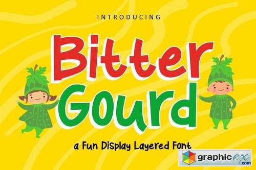 Bitter Ground - Fun Display Font