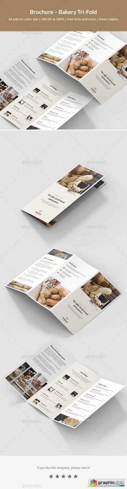 Brochure – Bakery Tri-Fold