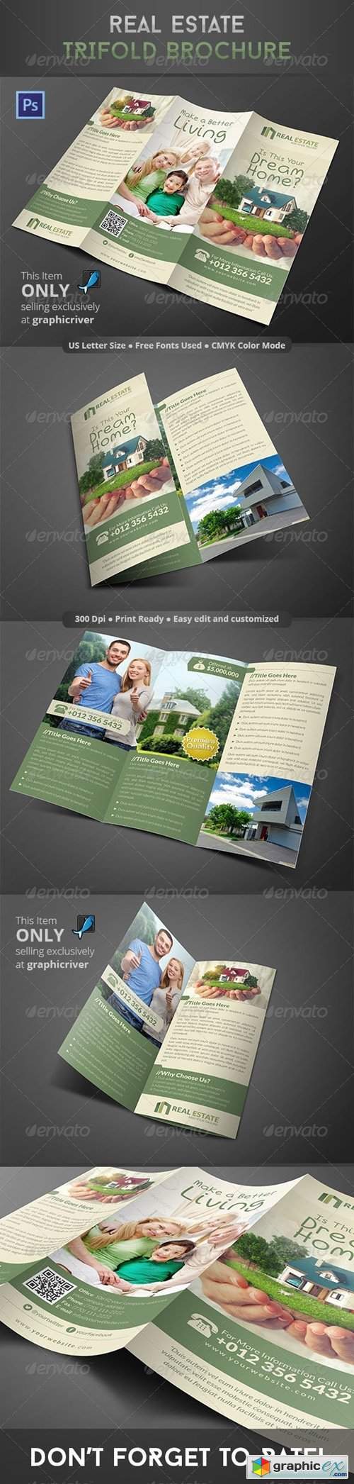 Real Estate Trifold Brochure 8606749