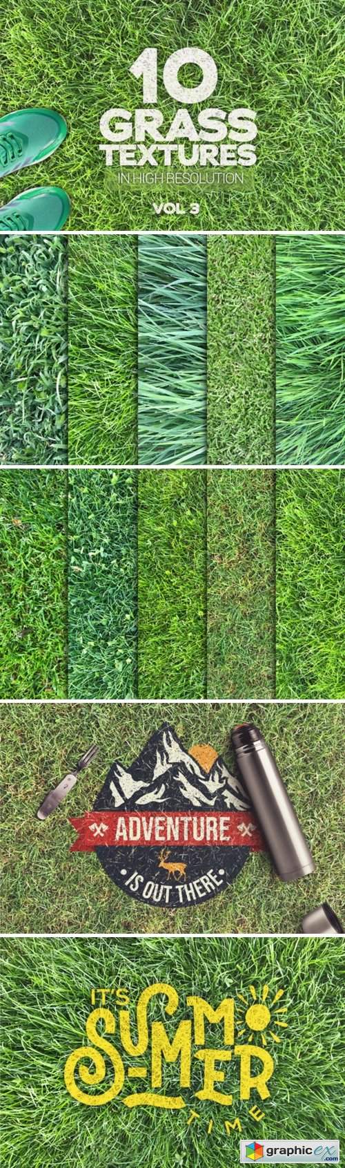 Grass Textures X10 Vol3