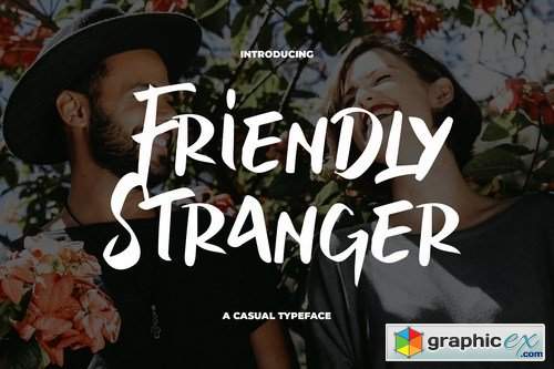 Friendly Stranger - A Casual Typeface