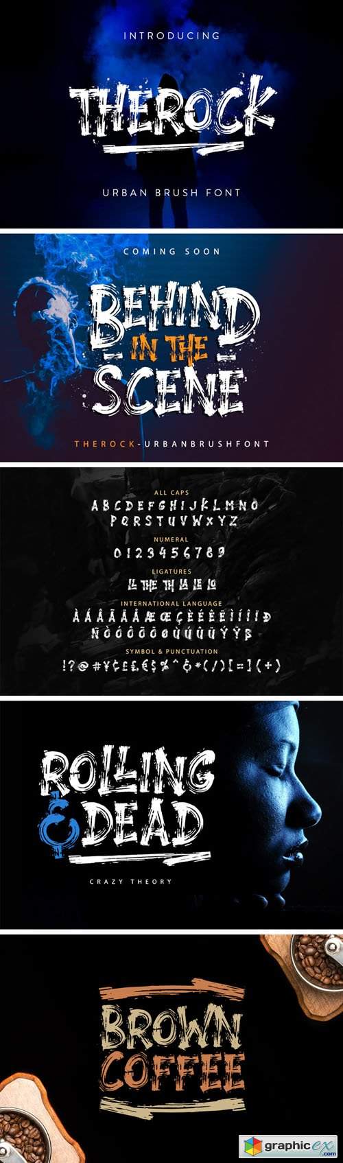 The Rock - Urban Brush Font (2-Weights)