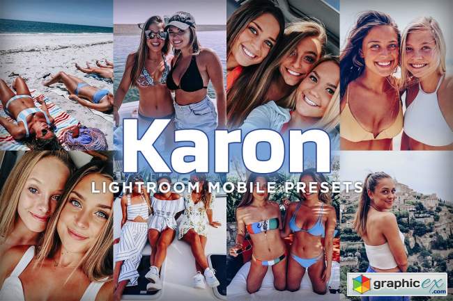 7 Mobile Lightroom Presets Karon