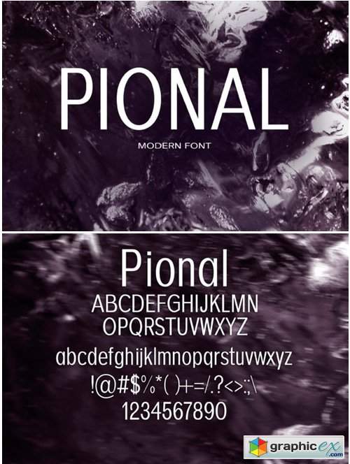Pional Font