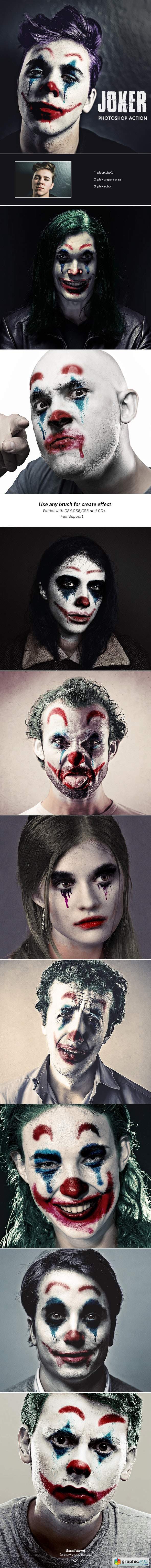 Joker - Photoshop Action
