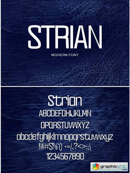 Strian Font