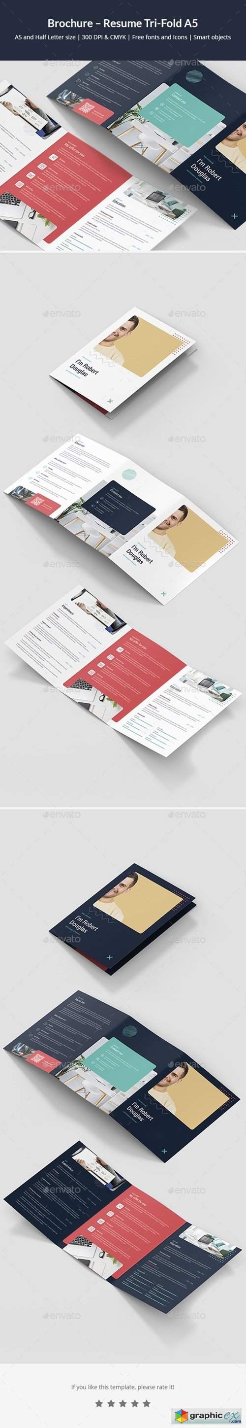 Brochure – Resume Tri-Fold A5