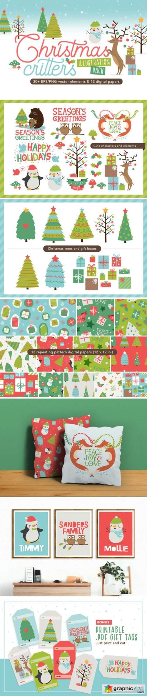 Christmas Critters Pack