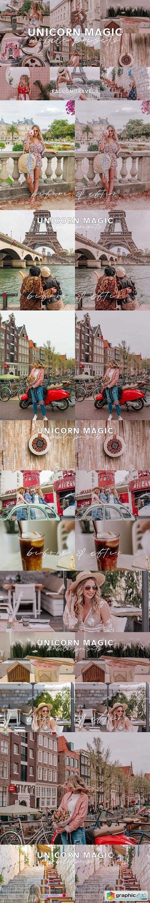 Unicorn Magic Mobile Presets 