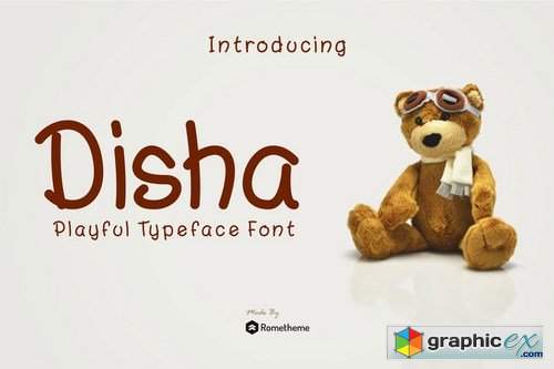 Disha - Playful Font