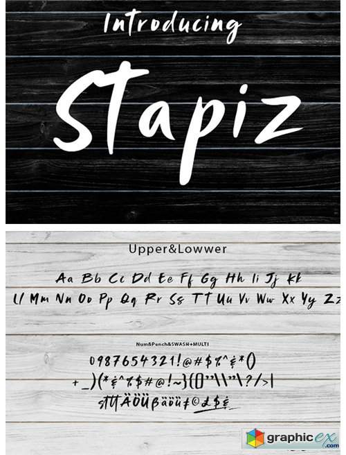 Stapiz Font