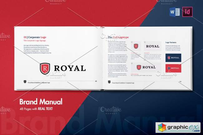 Brand Manual 48 Pages - REAL TEXT