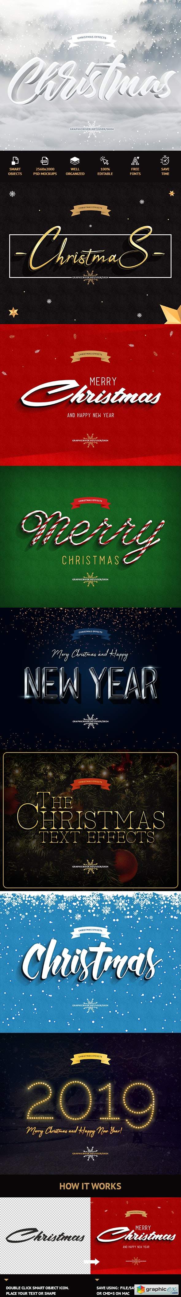 Christmas Text Effects 22915802