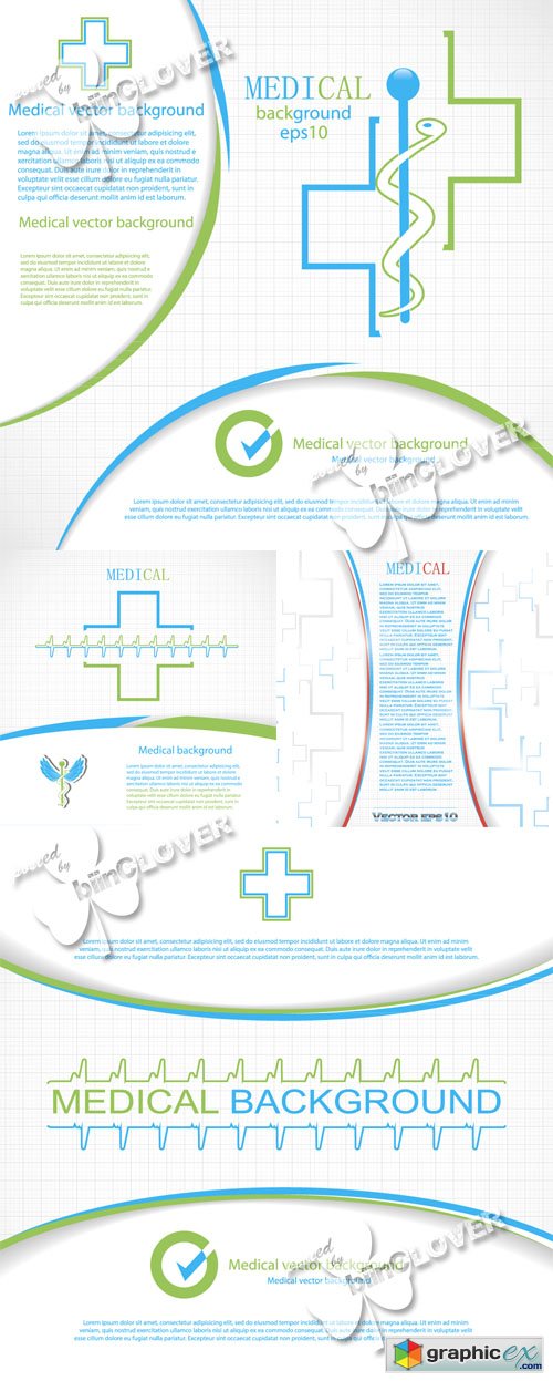 Vector Abstract medical background 0526