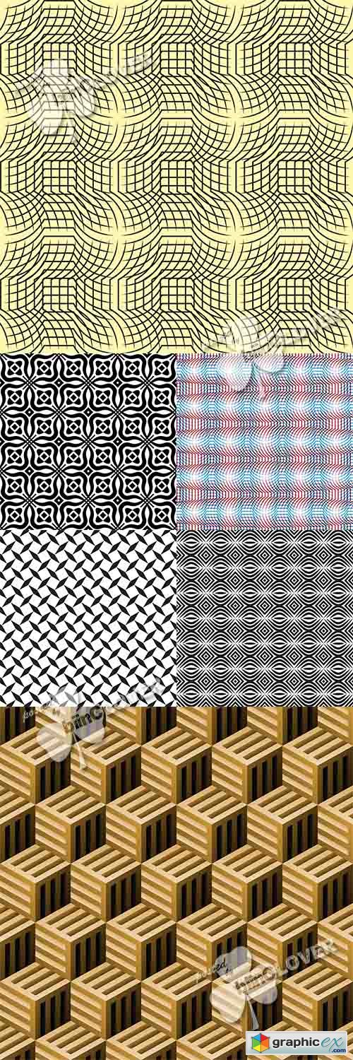 Vector Abstract seamless pattern 0509