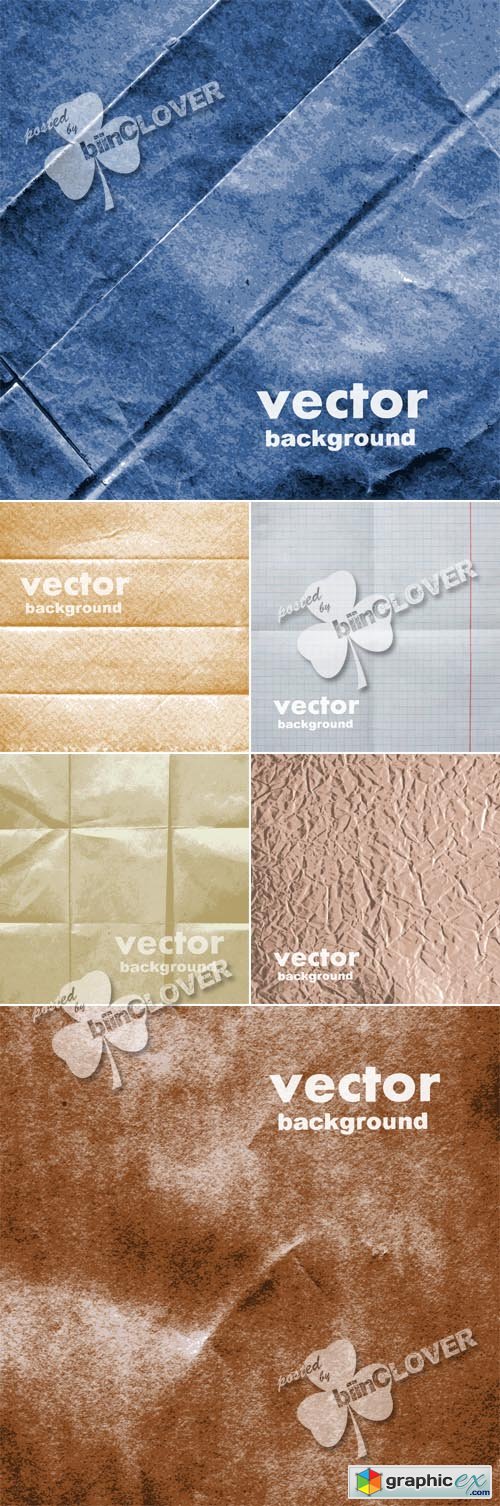 Vector Retro vintage paper texture 0504