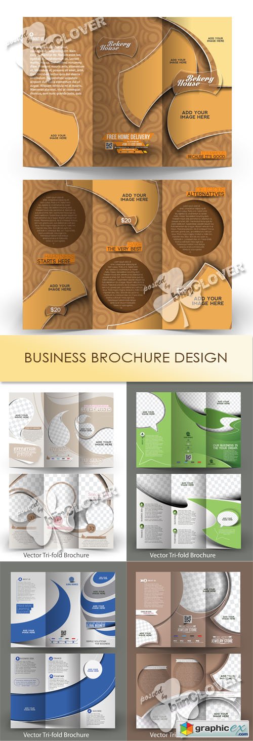 Vector Business brochure design 0476