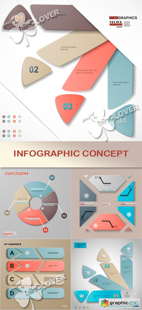 Vector Infographic concept 0461