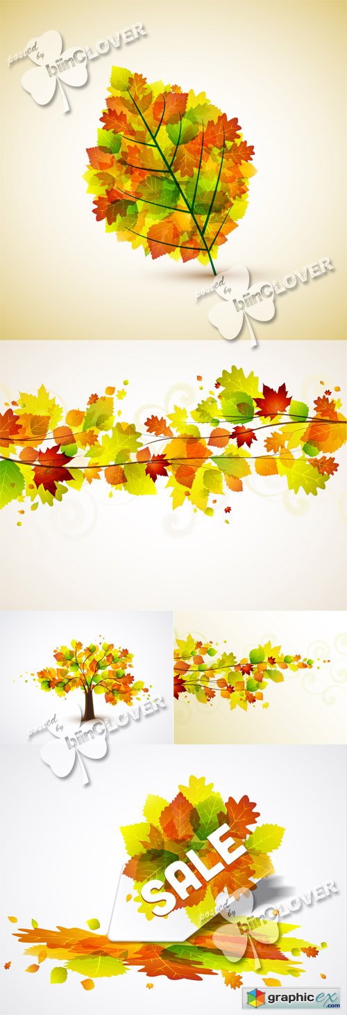 Vector Autumn background 0454