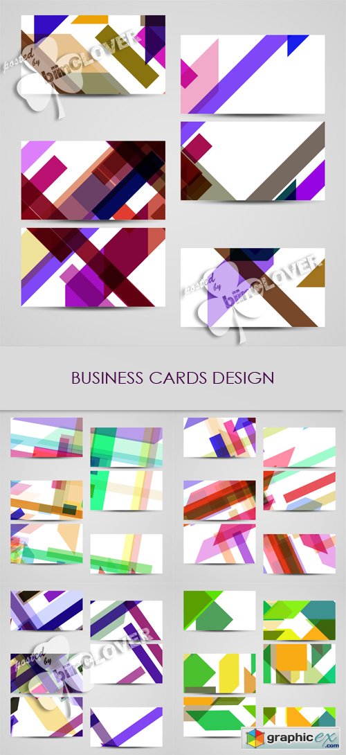 Vector Business cards design 0422