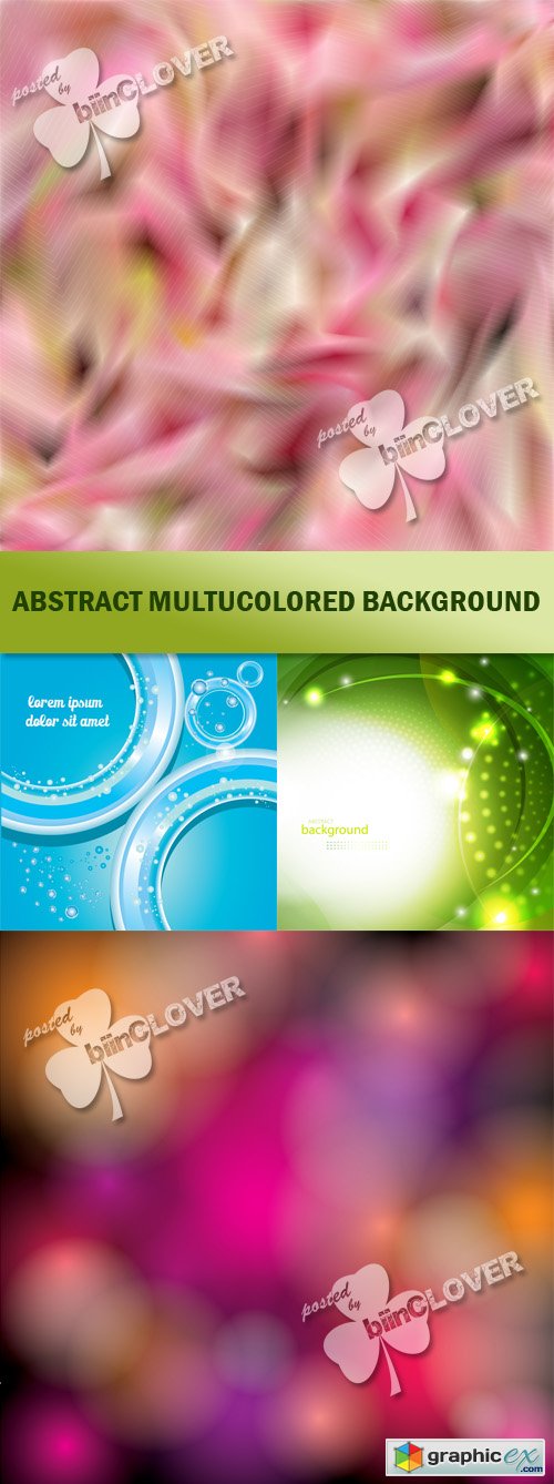 Vector Abstract multicolored background 0435