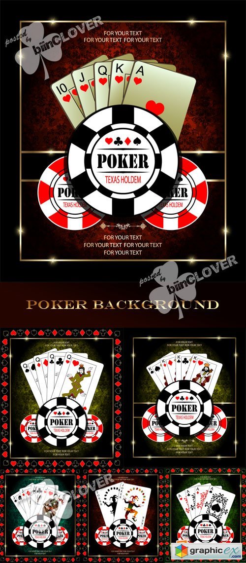 Vector Poker background 0383