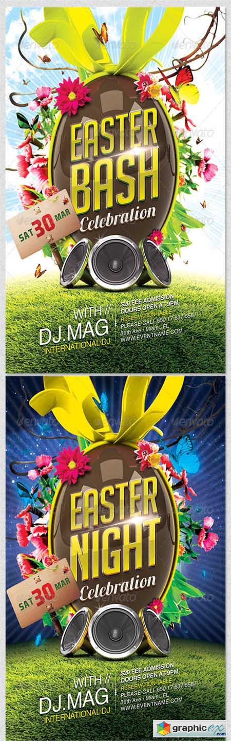 Easter Flyer Template 4065855