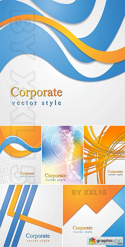 Vector Corporate style backgrounds