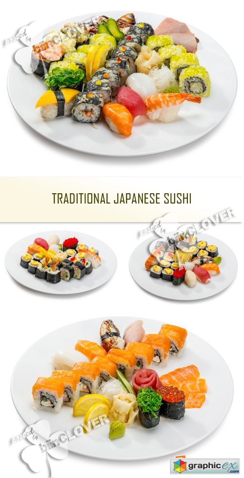 Traditional Japanese sushi 0368