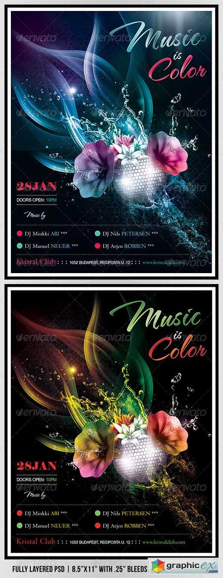 Music Is Color Poster/Flyer 1389457