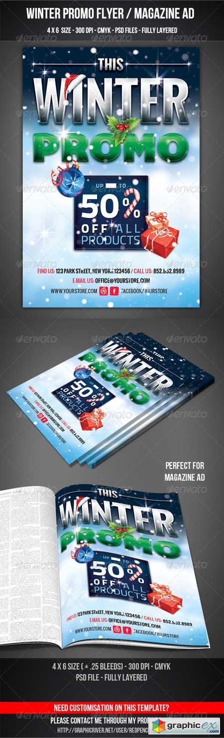 Winter Promo Flyer / Magazine AD 3614336