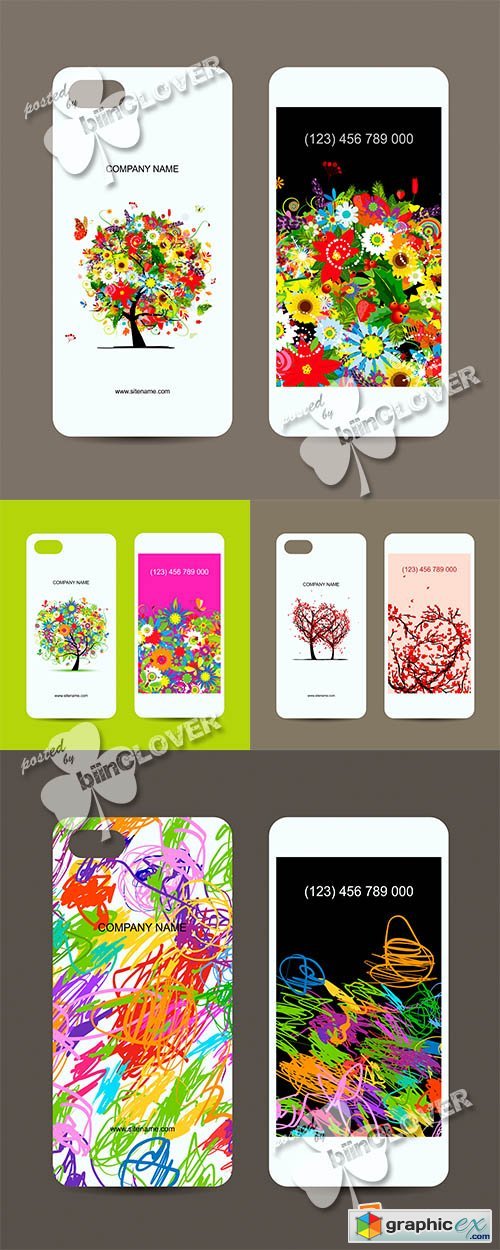 Vector Mobile phone cover 0561