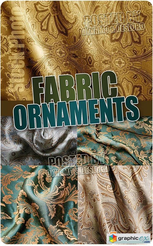 Fabric ornaments - UHQ Stock Photo