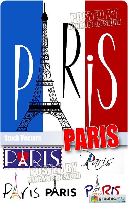 Vector Paris - Stock Vectors