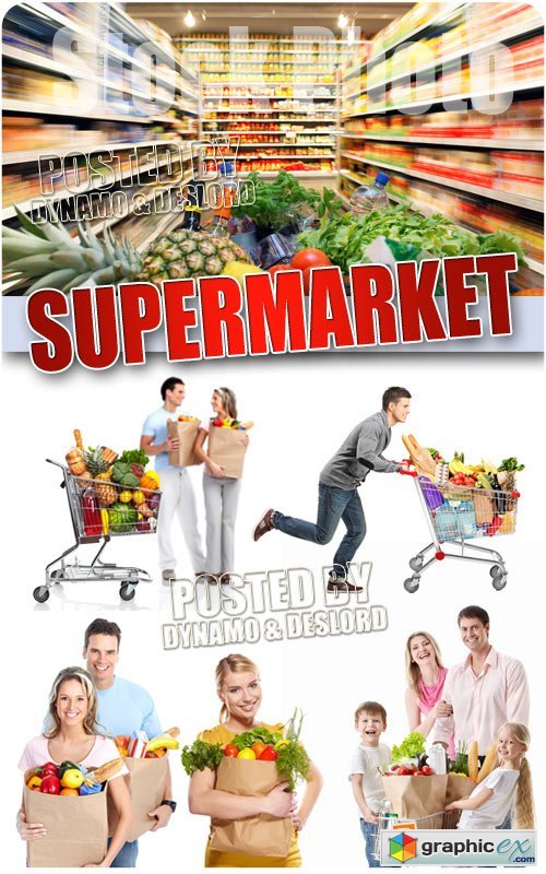 Supermarket - UHQ Stock Photo