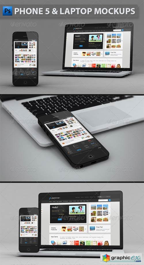 Phone and Laptop Mockups