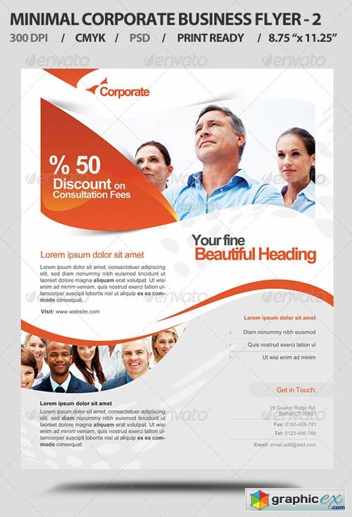 Minimal Corporate Business Promotion Flyer V2