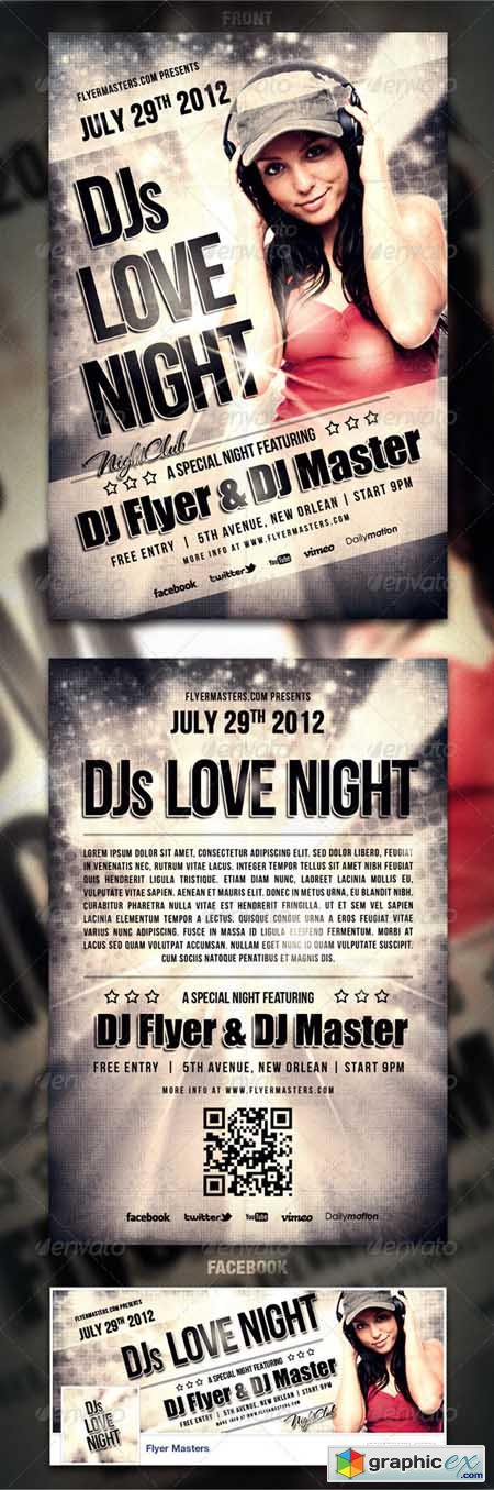 Love Night Flyer / Poster 2762856