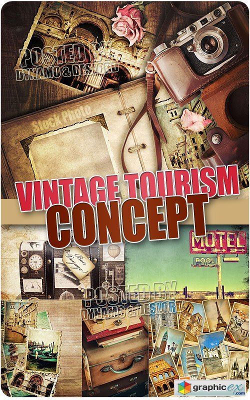 Vintage Tourism Concept - UHQ Stock Photo