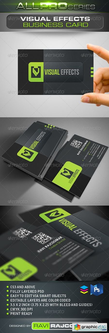 Visual Effects Business Card 3554378