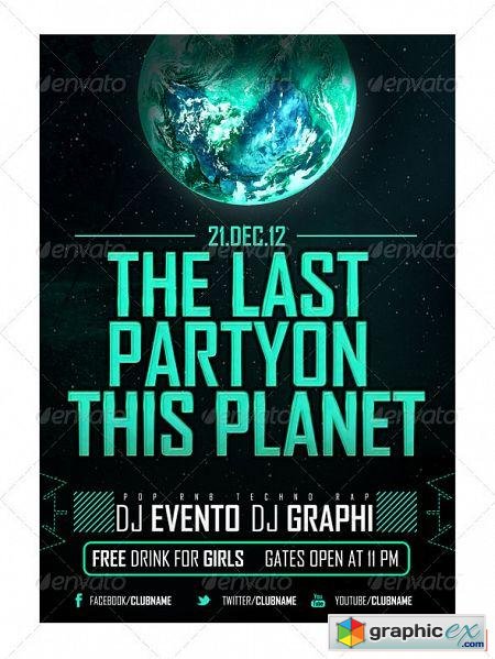 Last Party Flyer