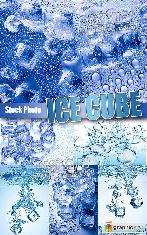 Ice cubes - UHQ Stock Photo