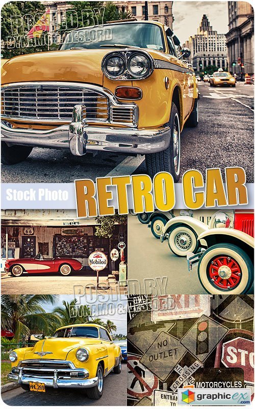 Retro cars - UHQ Stock Photo