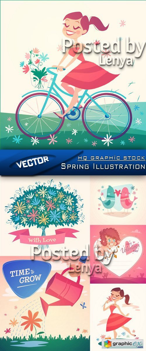 Stock Vector - Spring Illustration
