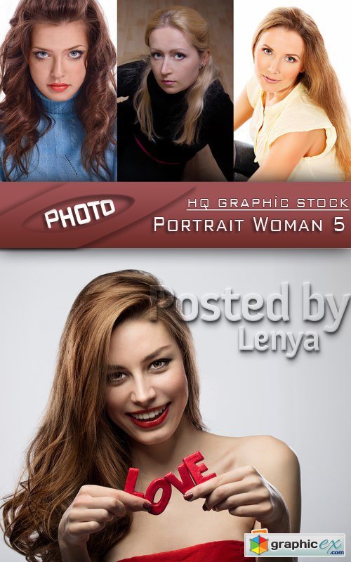 Stock Photo -  Portrait Woman 5