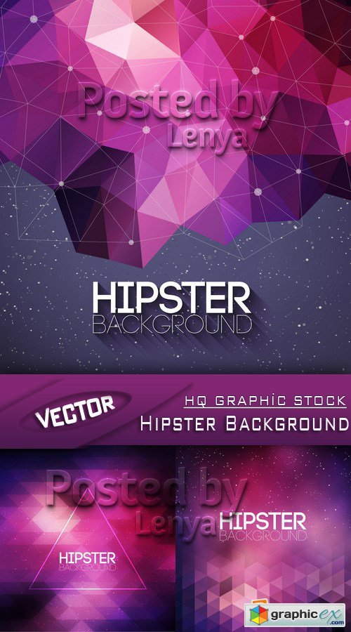 Stock Vector - Hipster Background