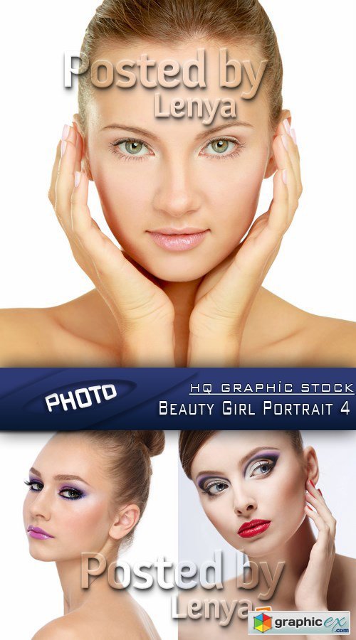 Stock Photo - Beauty Girl Portrait 4