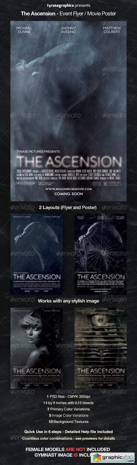 The Ascension - Event Flyer / Movie Poster