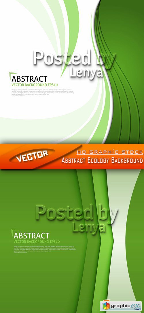 Stock Vector - Abstract Ecology Background